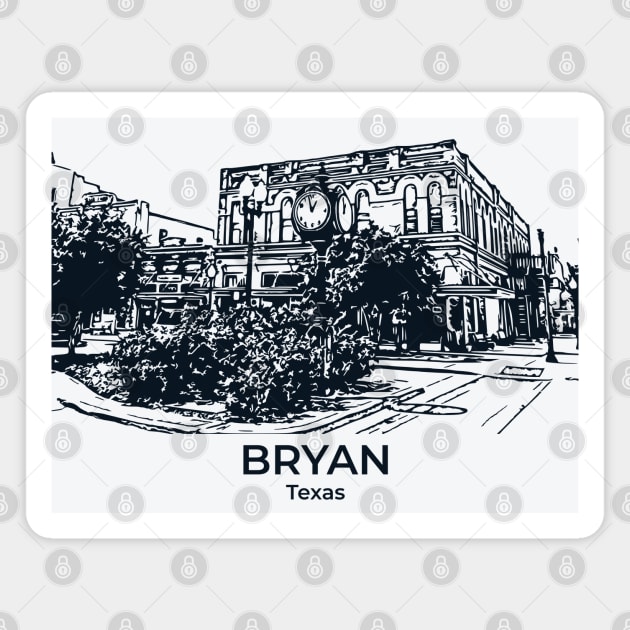 Bryan - Texas Magnet by Lakeric